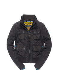 Gesteppte Bomberjacke