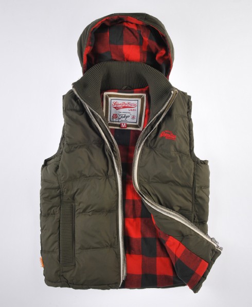 Superdry Hooded Lite Gilet