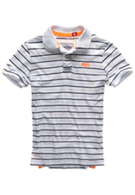 Stripe Jersey Polo