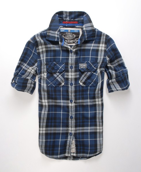 Superdry Twill Lumberjack blouse