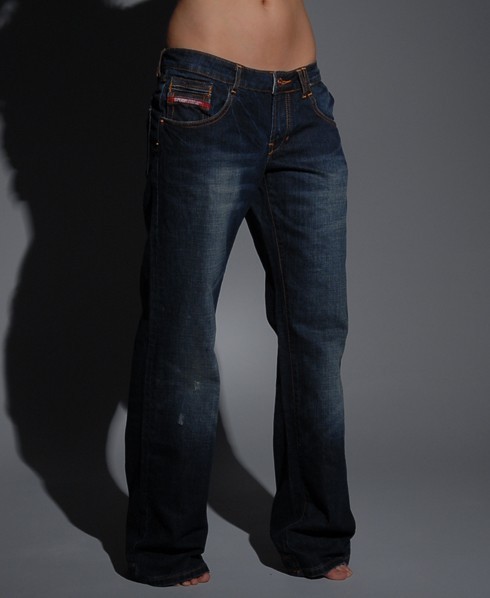 Superdry Zipper Loose denims
