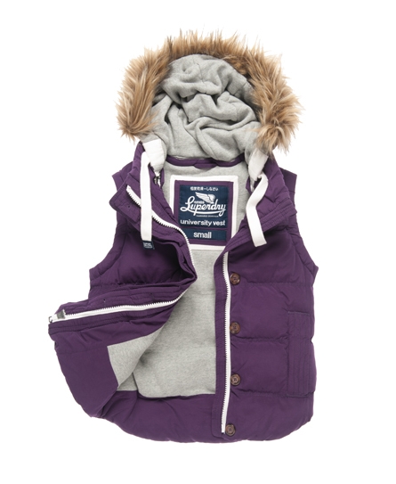 Superdry Hooded University Vest