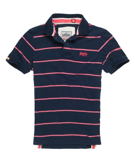 Superdry single stripe polo