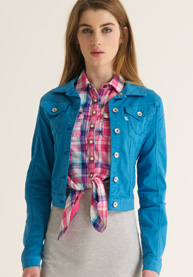 Skinny denim jacket