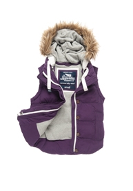 Hooded University Vest
