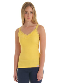 Lace Rib Vest Top