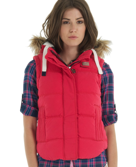 Superdry Hooded University Vest