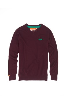Pull encolure en V Orange Label