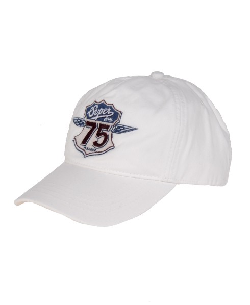 Superdry Truckerpet met gevleugeld schild