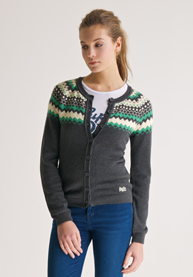 Cotton Fairisle Cardigan