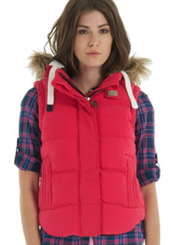 Hooded University Vest