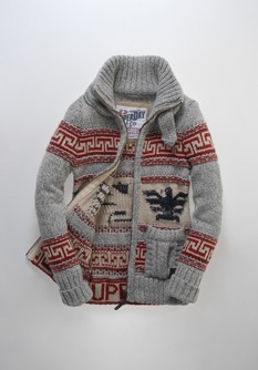 Big zip buffalo trui