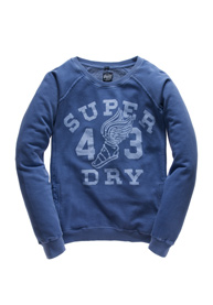 Quarter Back sweater met ronde hals