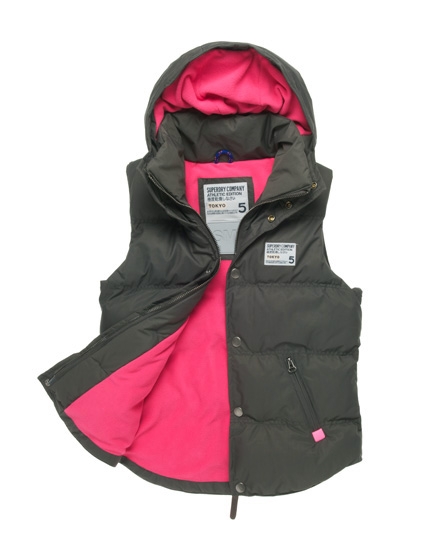 Superdry Hooded Camping Vest