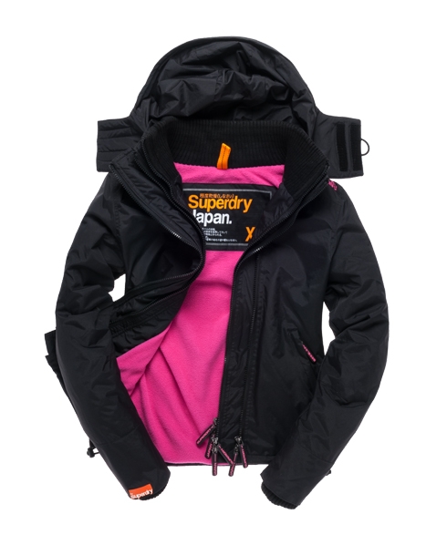 superdry pink coat