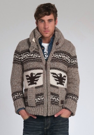 Big Zip Buffalo Knit