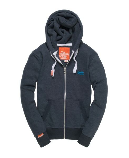 Superdry Orange Label Zip Hoodie
