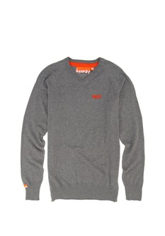 Pull encolure en V Orange Label