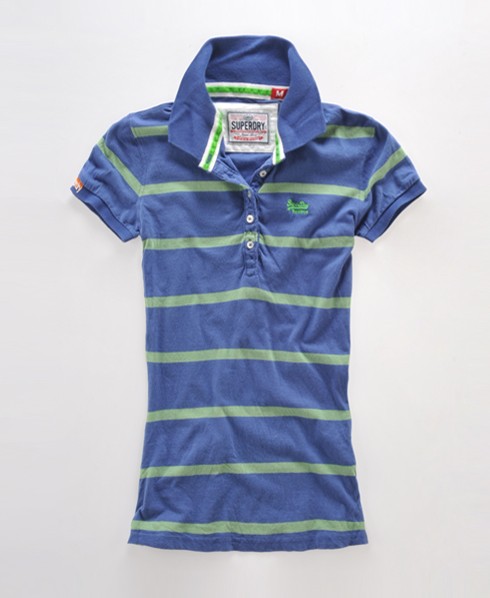 Superdry Supervet gestreepte polo