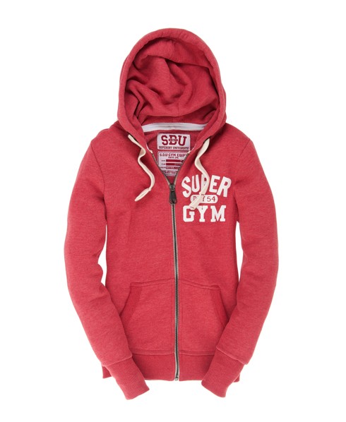 Superdry Gym Equipment Zip Hood
