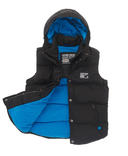 Superdry Camping Weste mit Kapuze