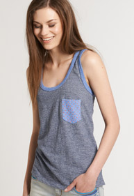 Ringer Pocket Tanktop