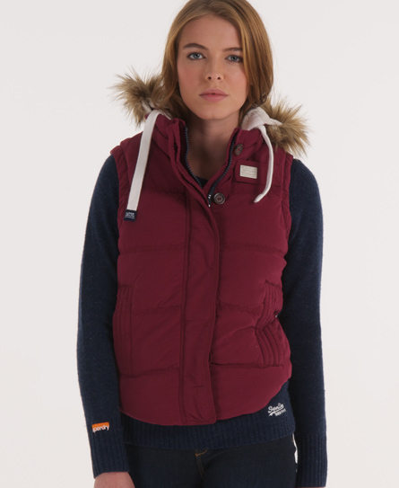 Superdry Hooded University Vest