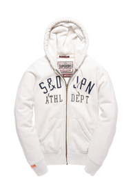 Workout hoodie met rits