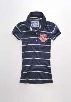 Jersey Stripe Polo