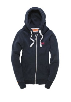 Orange Label Zip Hoodie