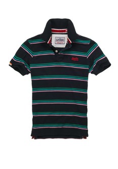 Triple Stripe Polo