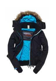 Hooded Fur Windbomber 