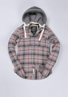 Chemise à capuche Lumberjack