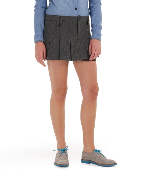 Superdry Tweed Cheerleader Skirt