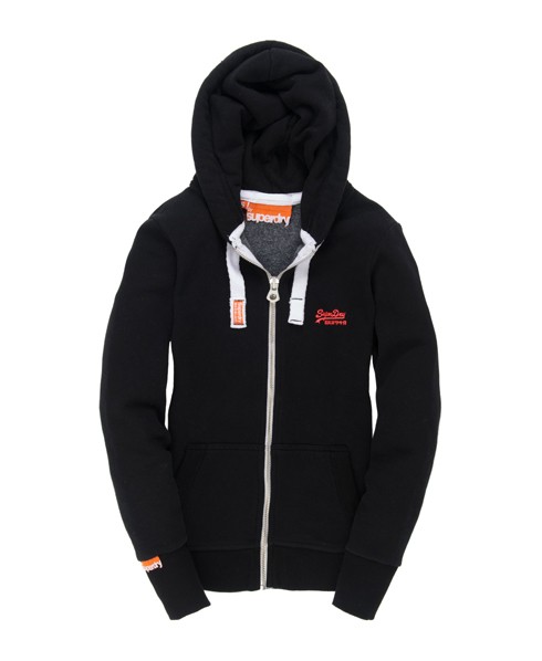 Superdry Orange Label Zip Hoodie