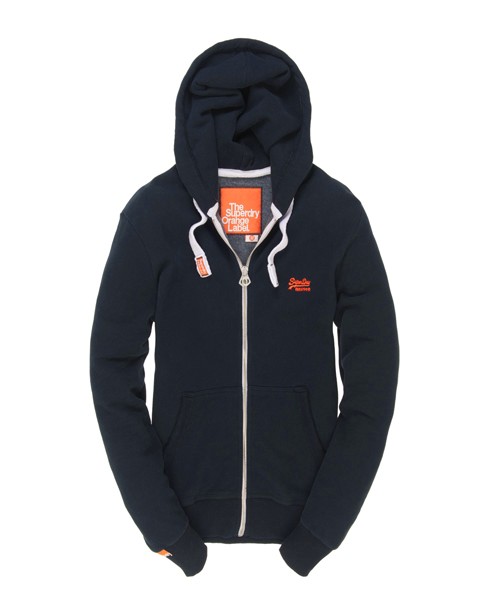 Superdry Orange Label Zip Hoodie