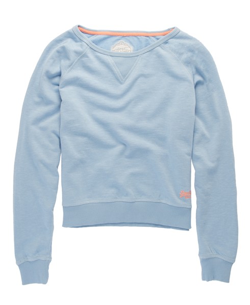 Superdry Batwing raglantopje met ronde hals