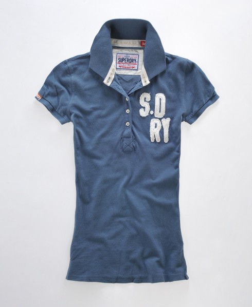 Superdry Polo en maille piquée Blacklabel