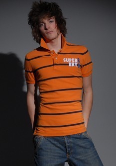 Super Single Stripe polo