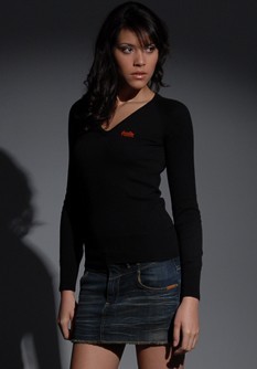 Orange Label Low-V knit