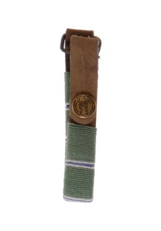 Cotton Wrap Leather bracelet