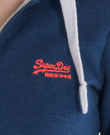 Superdry Orange Label hoodie met rits