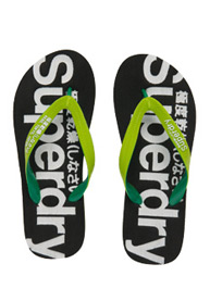 Tweekleurige GT2 teenslippers