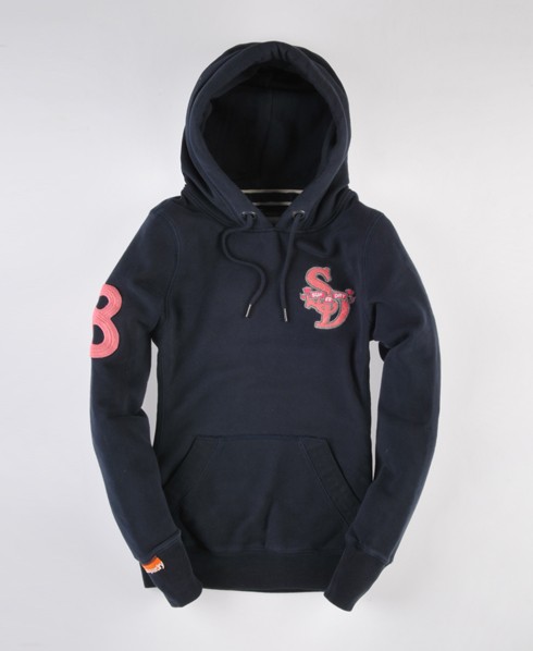 Superdry Banner Applique Hood