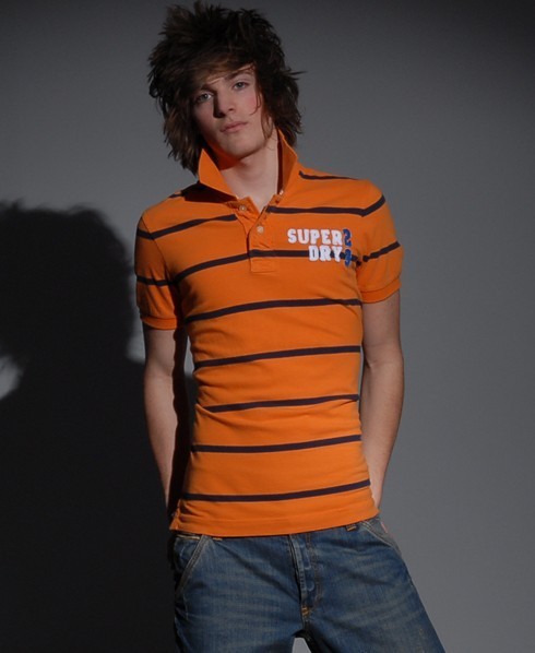 Superdry Super Single Stripe polo