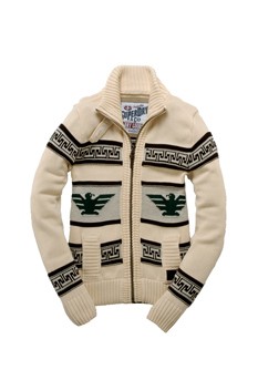 Buffalo Zip Through Knit