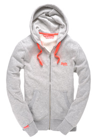 Pop Colour Zip Hood