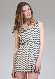 Zebra Stripe Dress