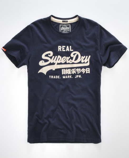 Superdry T-shirt marquage Vintage