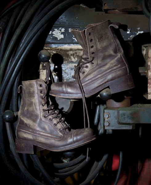 Superdry Leather Hobnail boot